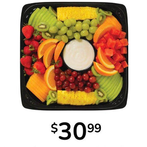 Fresh Fruit Platter with Dip