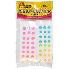 Candy buttons
