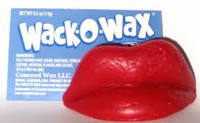 Wack O Wax Wax Lips, Motor Mouth, Packaged Candy